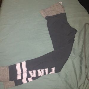 VS Pink cuffed leggings
